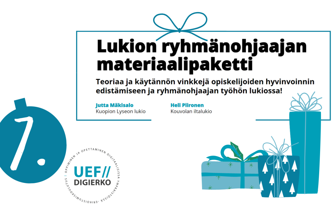 Lukion ryhmänohjaajan käsikirja